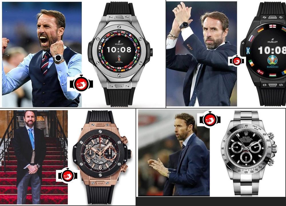 Gareth Southgate's Hublot and Rolex Watch Collection